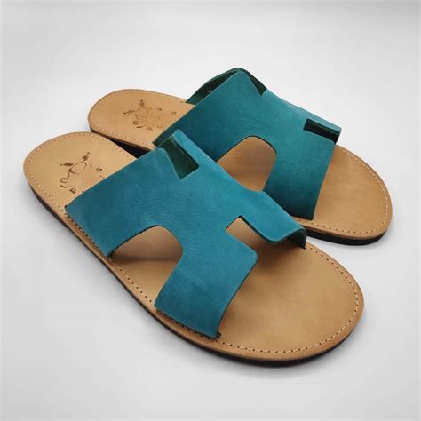 hermes sliders mens|used Hermes sandals for men.